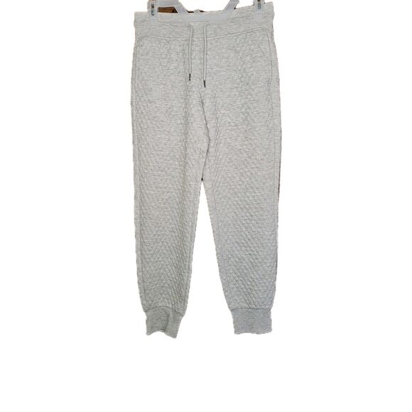 90 Degrees Quilted Gray Sweatpants Womens Small 28 X 26 - Picture 1 of 6